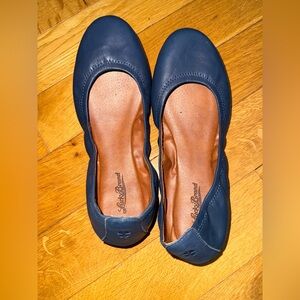 Lucky Brand Women's Dark Blue Flats